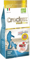Crockex Wellness собакам средних и крупных пород, с рыбой и рисом