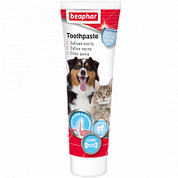 Beaphar зубная паста для собак и кошек со вкусом печени