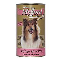 Dr. Alders My Lord Classic Sensitive консервы для взрослых собак гипоалергенный сочные кусочки в соусе с ягненком и рисом