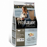 Pronature Holistic для кожи и шерсти лосось с рисом