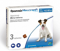 Фронтлайн НексгарД таблетки жевательные для собак 4-10 кг