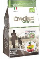 Crockex Wellness собакам средних и крупных пород, с кониной и рисом