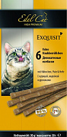 Edel Cat  Колбаски для кошек, с курицей, индейкой и дрожжами, 6 шт (1x50)