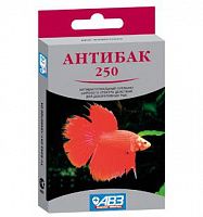 АНТИБАК-250 антибактериальный иммунизирующий препарат для декоративных рыб, 6 табл.