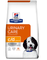 Hill's Prescription Diet c/d Multicare Urinary Care корм для собак профилактика МКБ с курицей