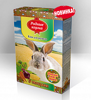 РОДНЫЕ КОРМА для кроликов с овощами