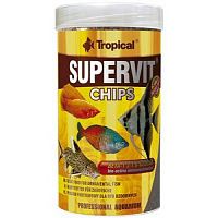 Тропикал корм для декоративных рыб (чипсы) Supervit Chips 100мл