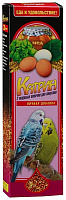 Палочки для волнистых попугаев Катрин Мед+Яйцо 2шт