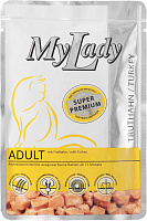Dr. Alders "My Lady. Premium Adult" кошкам с индейкой (пауч)
