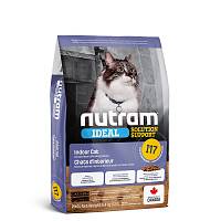 Сухой корм для кошек Nutram Ideal Solution Support Indoor Shedding Cat Food для привередливых живущих в помещении