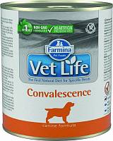 Консервы для собак Vet Life natural diet dog convalescence паштет, в период восстановления, 300 гр