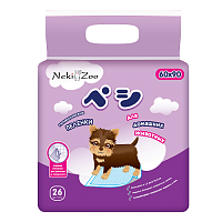 NekiZoo пеленки для домашних животных гигиенические, впитывающие, одноразовые  60х90 см