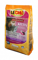 Lechat Cat корм для котят со свежей курицей и рисом