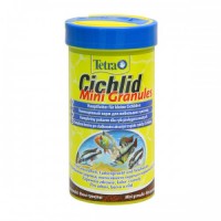 Tetra Cichlid Mini Granules корм для всех видов цихловых и других декоративных рыб, гранулы
