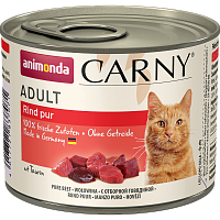 Animonda Carny Adult консервы для кошек со вкусом отборной говядины