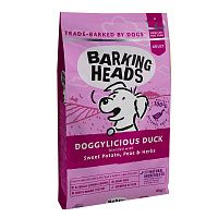 Barking Heads Doggylicious Duck сухой корм беззерновой для собак Восхитительная утка с уткой и бататом