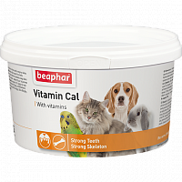 Кормовая добавка для кошек, собак, грызунов и птиц Beaphar Vitamin Cal
