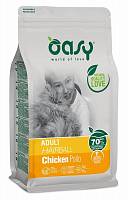 Oasy Dry Cat Adult Hairball сухой корм для взрослых кошек сухой корм для выведения шерсти с курицей