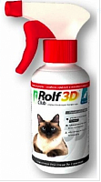 Спрей от блох и клещей для кошек ROLF CLUB 3D