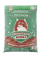 Сибирская Кошка наполнитель для кошачьего туалета Лесной, древесный