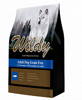 Сухой корм для собак Wildy Adult Dog Grain Free с белой рыбой