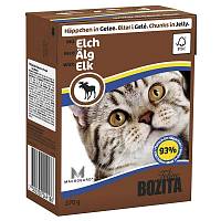 Bozita Feline Elk Tetra Pak консервы для кошек кусочки в желе с лосем