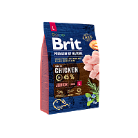 Brit Premium by Nature Junior L сухой корм для щенков крупных пород