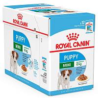 Royal Canin Mini Puppy консервы для щенков мелких пород в возрасте от 2 до 10 месяцев (пауч)