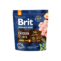 Brit Premium by Nature Junior M сухой корм для щенков средних пород