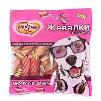 Мнямс лакомство для собак Жевалки Mixmallows с птицей, говядиной и ягненком