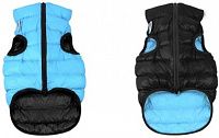 AiryVest Курточка двухсторонняя ЭйриВест, размер XS 25, черно-голубая