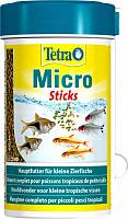 Корм для мелких видов рыб Tetra Micro Sticks