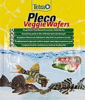 Корм для донных рыб Tetra Pleco Veggie Waffers пластинки с добавлением цуккини