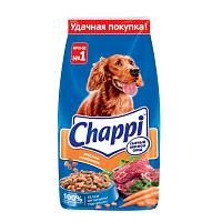 Сухой корм для собак Chappi Сытный мясной обед, мясное изобилие