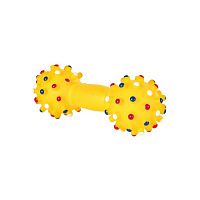 TRIXIE Игрушка для собак "Гантель-мина", винил, 14,5 см