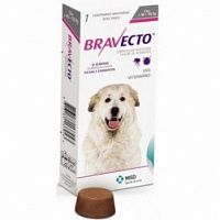BRAVECTO таблетки для собак 40-56 кг, 1400 мг