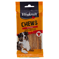 Vitakraft лакомство для собак жевательные палочки CHEWS из сыромятной кожи 12,5 см