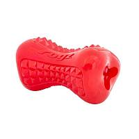 Игрушка для собак ROGZ Yumz M косточка массажная для десен красная - 115 мм