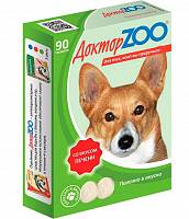 Доктор ZOO витамины для собак Со вкусом Печени
