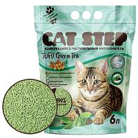 Cat Step Tofu Green Tea наполнитель для кошачьего туалета комкующийся, растительный