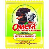ОМЕГА NEO м/в лакомство Протеин/L-карнитин д/щенков и собак 15 таблеток