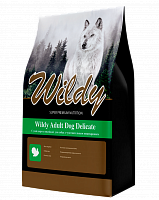 Сухой корм для собак Wildy Adult Dog Delicate с чувствительным пищеварением, с индейкой