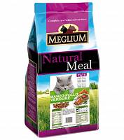 Meglium Adult корм для кошек со вкусом говядины, курицы и овощей