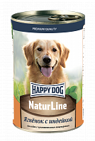 Консервы для собак Happy Dog NaturLine Ягненок с индейкой