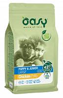 Oasy Dry Dog Puppy & Junior Large сухой корм для щенков крупных пород с курицей - 3 кг