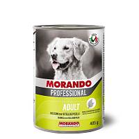 Консервы для собак Morando Professional с кусочками телятины и горохом