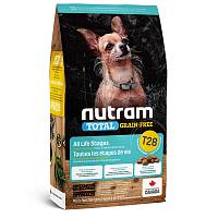 Сухой для щенков и взрослых собак маленьких и миниатюрных пород Nutram GF SB Salmon & Trout Dog Food беззерновой питание из мяса семги и форели