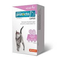 Сироп для котят и кошек до 4 кг NEOTERICA PROTECTO от внешних и внутренних паразитов
