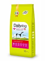 Dailydog Adult Medium Breed сухой корм для взрослых собак средних пород с ягненком и говядиной 12 кг