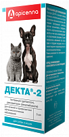 Apicenna капли для глаз для кошек и собак Декта-2